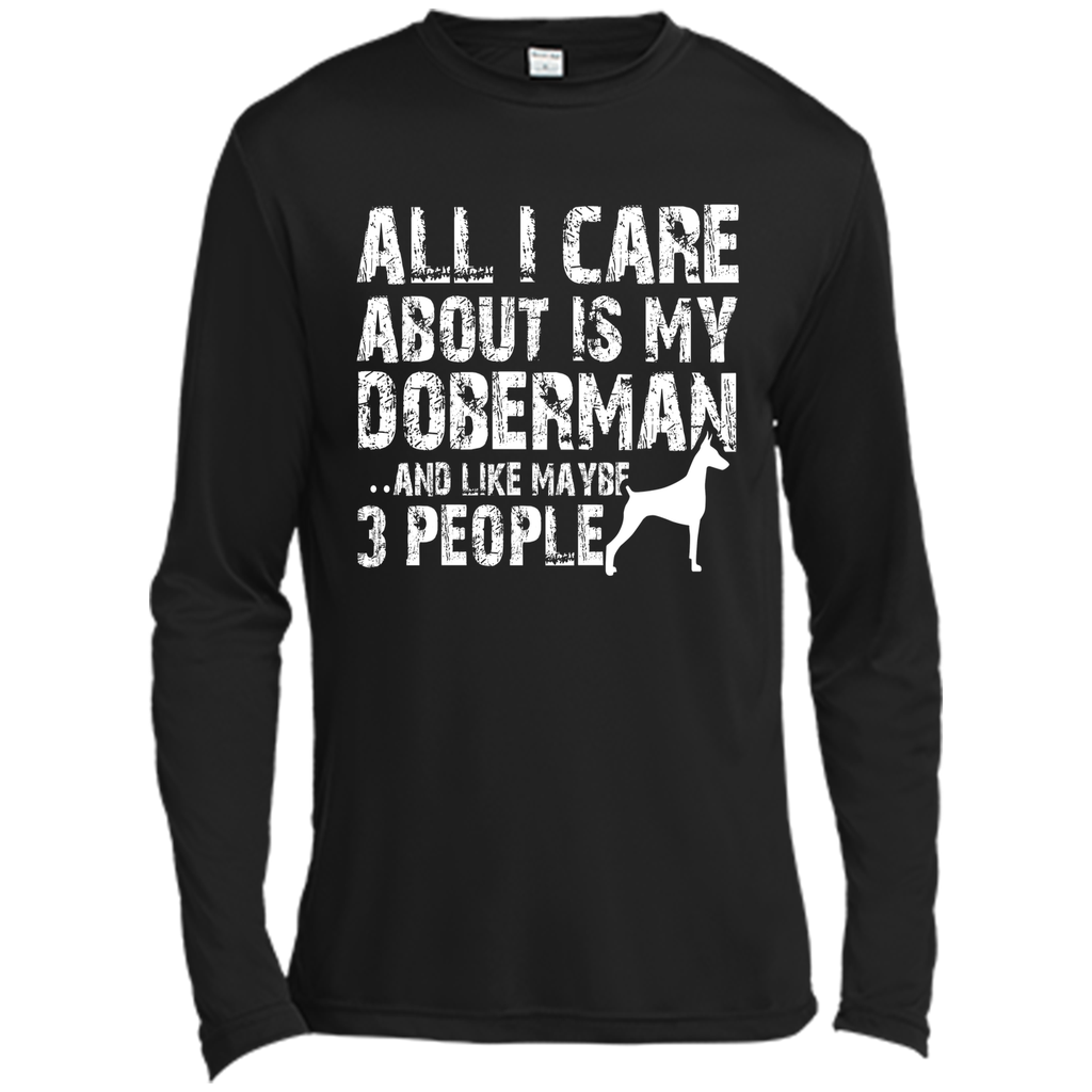 Doberman Shirt  All I care about is my Doberman T-shirt