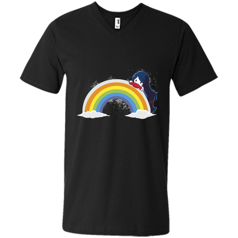 marceline-rainbown and girl