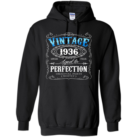Vintage 1936 tshirt 80th birthday gifts for men Aged to APA