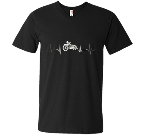 Motorcycle Heartbeat T-Shirt - I love my Motorcycle.