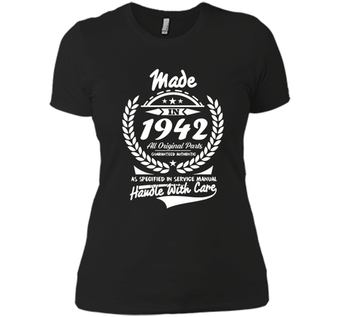 Made in 1942 tshirt 75th Birthday gift Tshirt