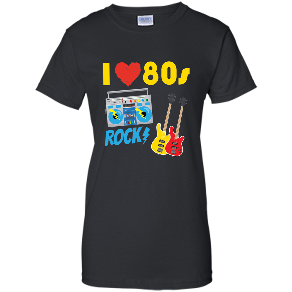 I Love The 80s Shirt Eighties Gift T-Shirt for Men and Women