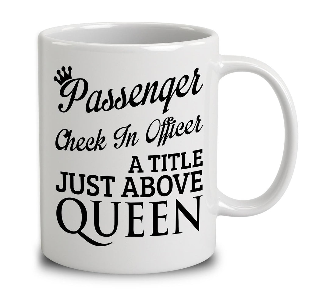 Passenger Check In Officer A Title Just Above Queen