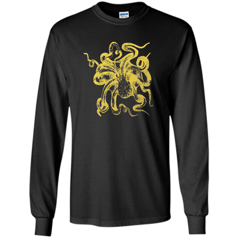 Gold Octopus T-Shirt