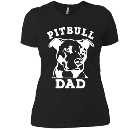 Pit Bull Dad T-Shirt (pitbull tee shirt, pitbull owner)