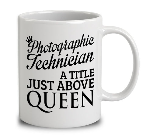Photographic Technician A Title Just Above Queen