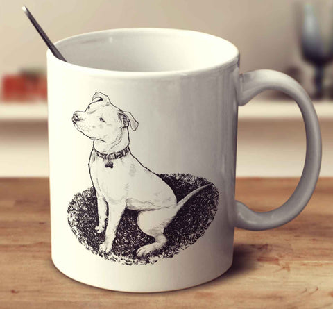 American Pit Bull Terrier Sketch