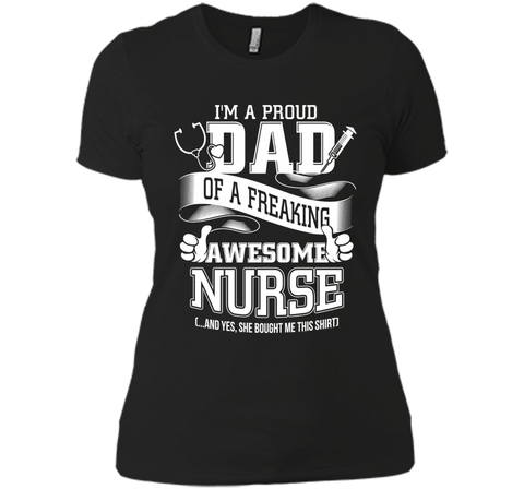 Nursing Dad Shirt Proud Dad Of A Nurse Shirt Gifts