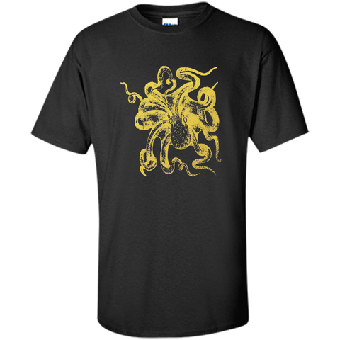 Gold Octopus T-Shirt