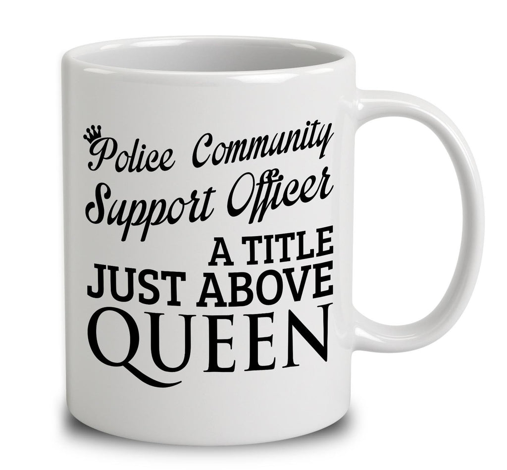 Police Community Support Officer A Title Just Above Queen
