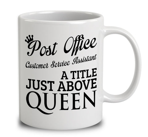 Post Office Customer Service Assistant A Title Just Above Queen
