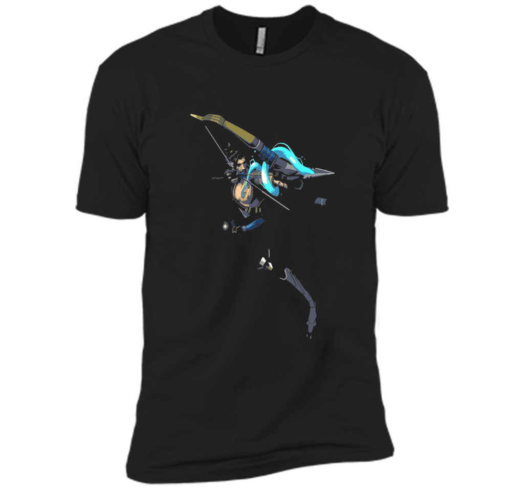 Overwatch Hanzo Dragonstrike Spray Tee Shirt