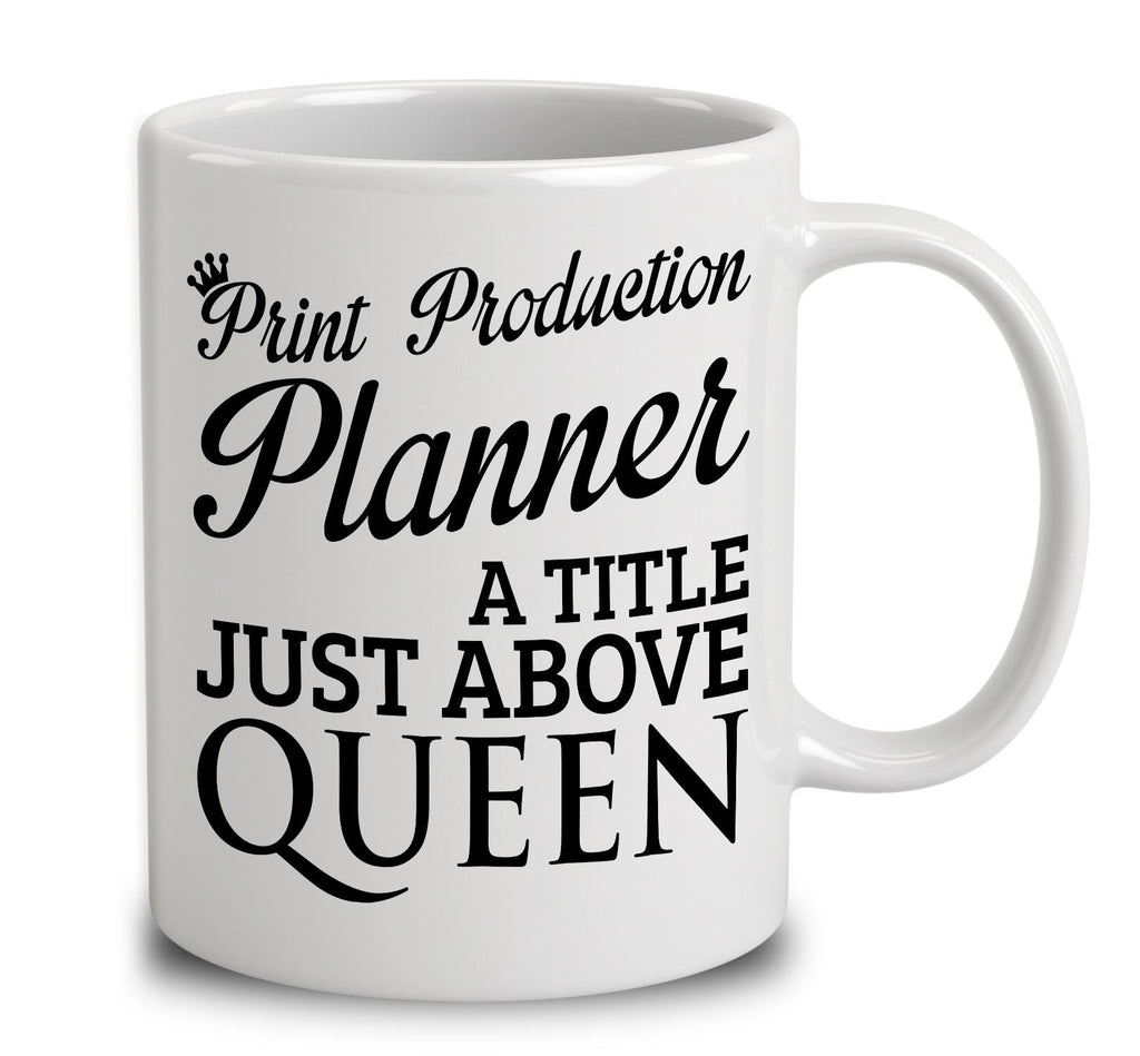 Print Production Planner A Title Just Above Queen