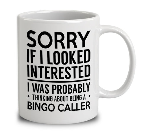 Probably Thinking About Being A Bingo Caller