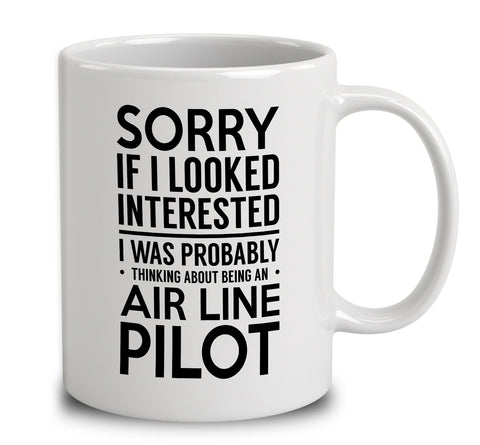 Probably Thinking About Being An Air Line Pilot