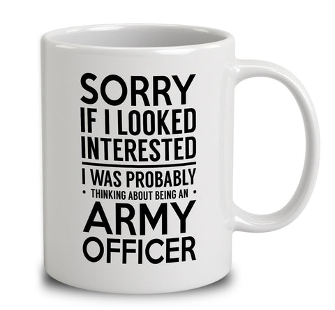 Probably Thinking About Being An Army Officer