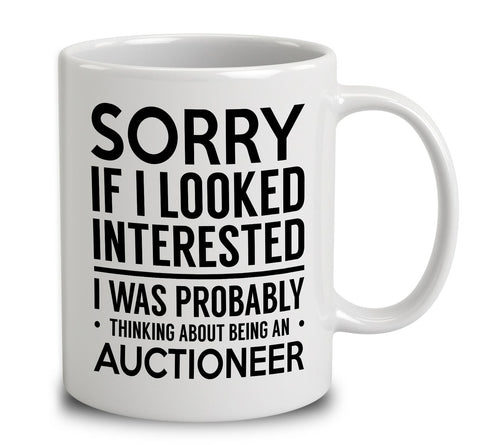 Probably Thinking About Being An Auctioneer