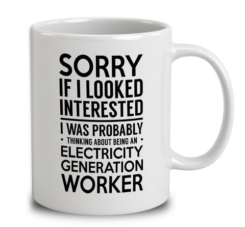 Probably Thinking About Being An Electricity Generation Worker