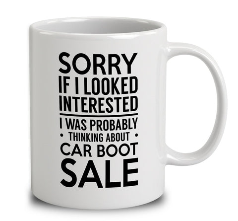 Probably Thinking About Car Boot Sale
