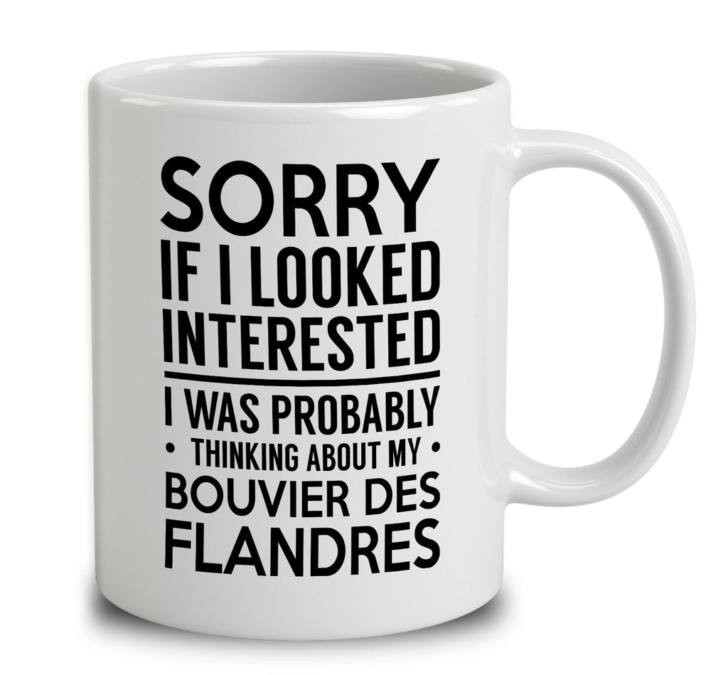 Probably Thinking About My Bouvier Des Flandres