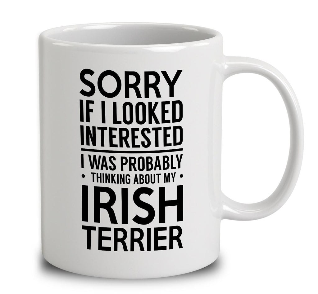Probably Thinking About My Irish Terrier