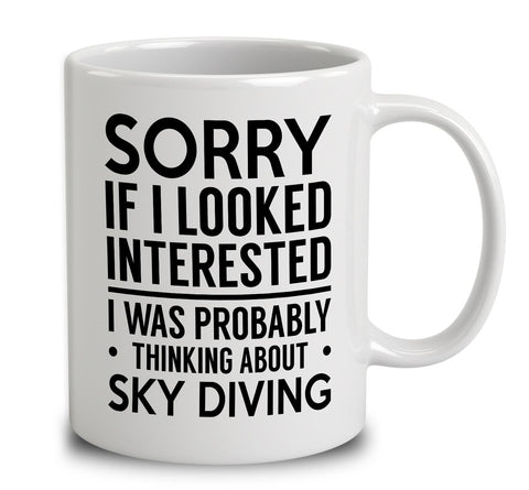 Probably Thinking About Sky Diving