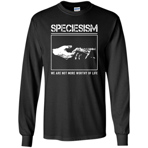 SPECIESISM vegan animal rights t- shirt