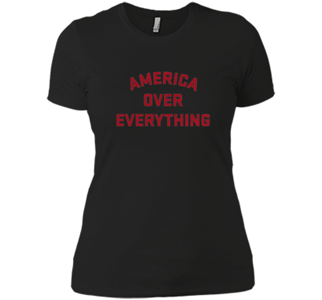 America Over Everything Patriotic 1776 T-Shirt