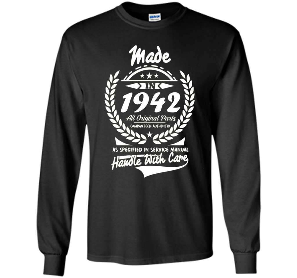 Made in 1942 tshirt 75th Birthday gift Tshirt