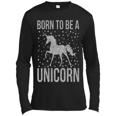 Born To Be a Unicorn Glitter Shirt