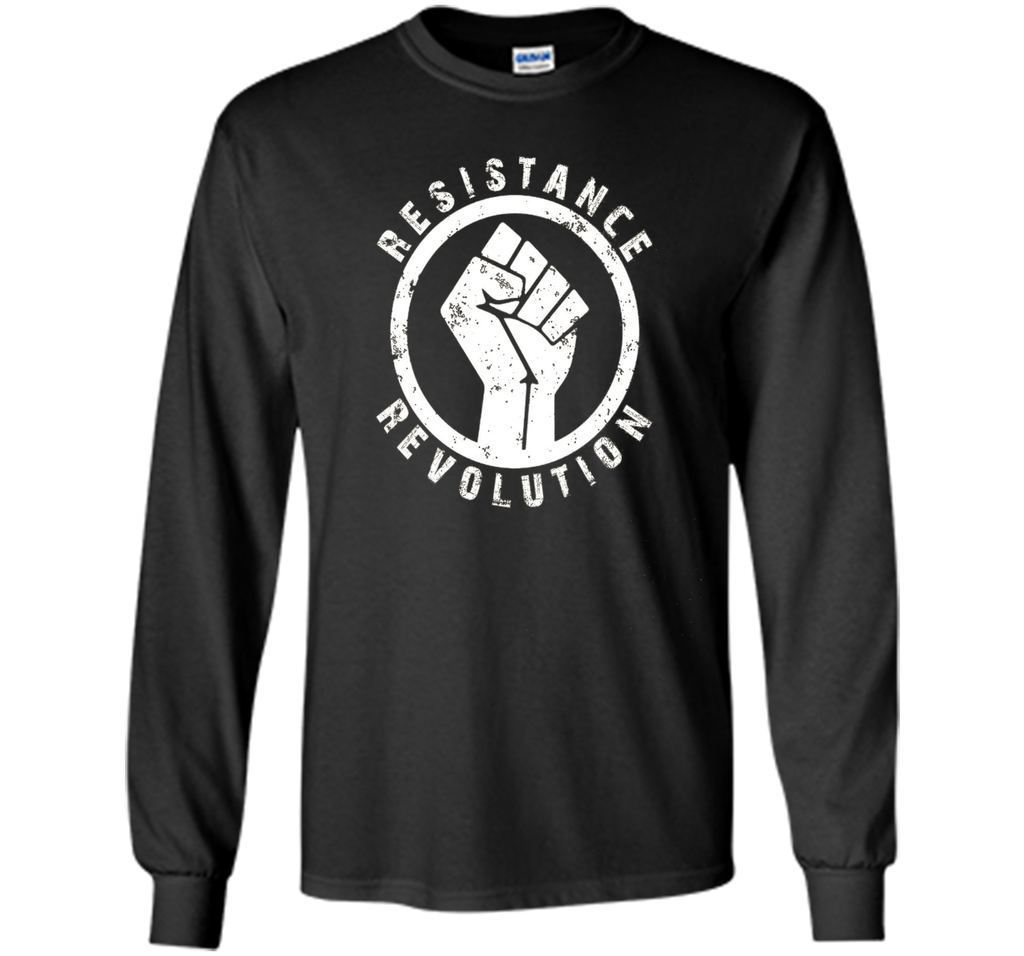 Resistance Revolution Civil Rights Black Power Fist T-Shirt