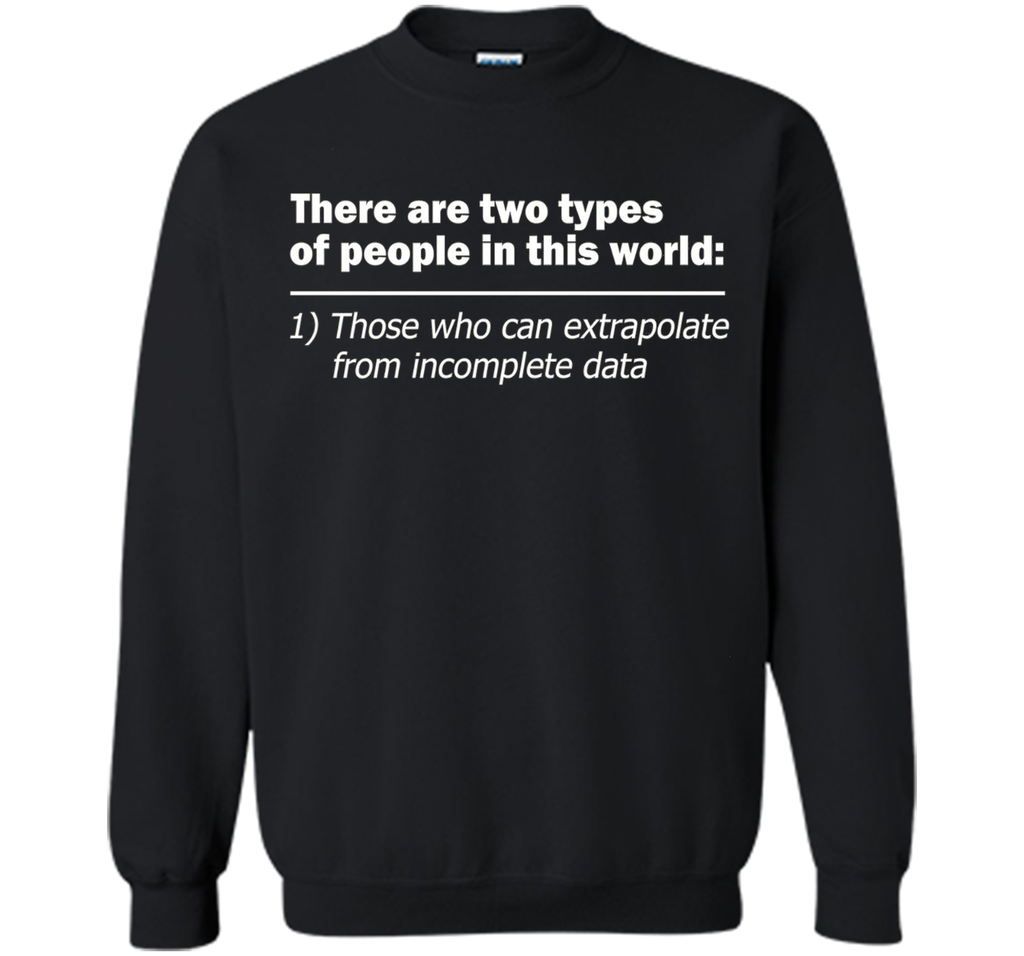There Are Two Types Of People In This World T-Shirt funny