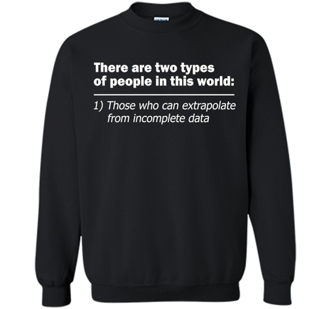 There Are Two Types Of People In This World T-Shirt funny