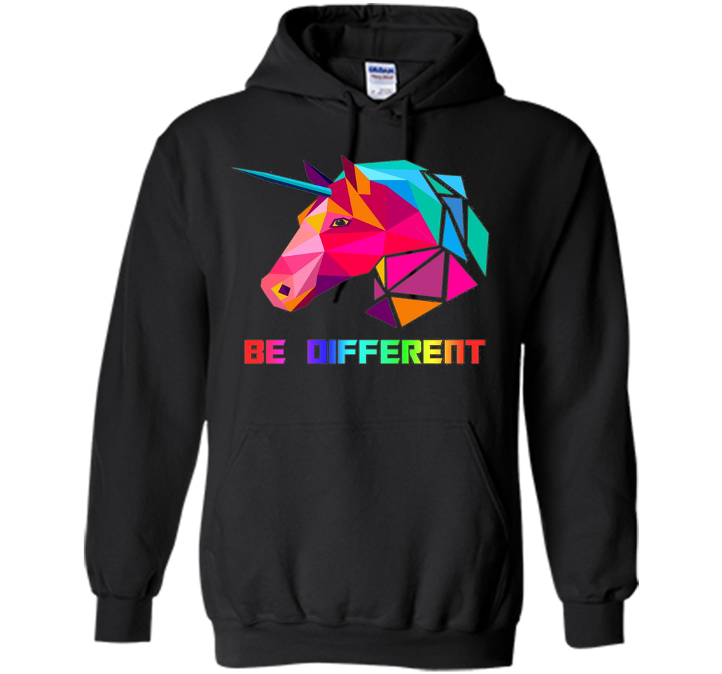 LGBT PRIDE LESBIAN UNICORN BE DIFFERENT TSHIRT