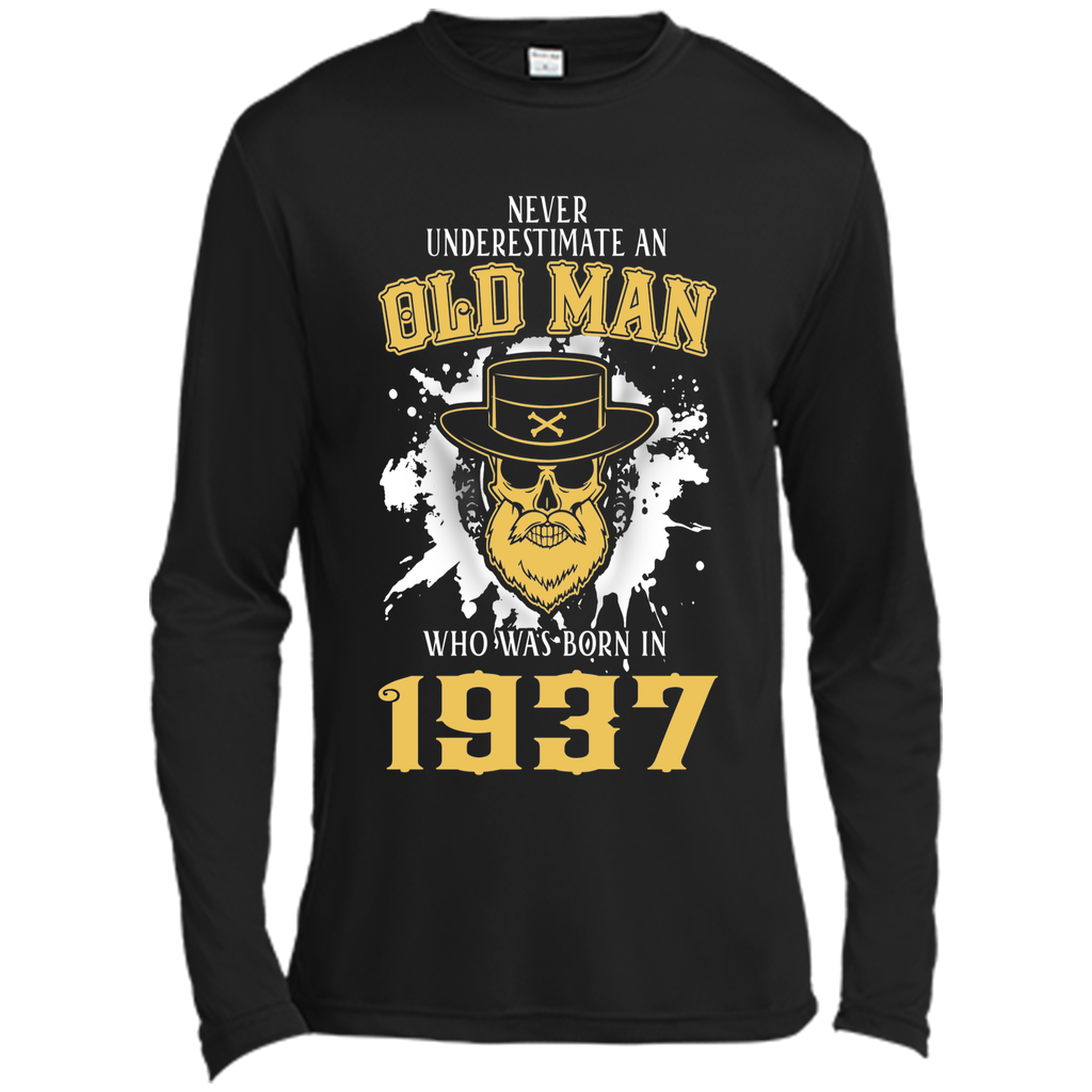 Men's 80th Birthday Gifts Old Man Who Was Born In 1937 T-Shirt