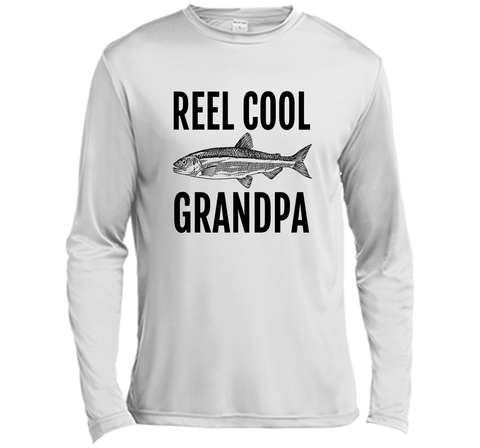 Men's REEL Cool Grandpa Fishing T Shirt for Fisherman Grandfather