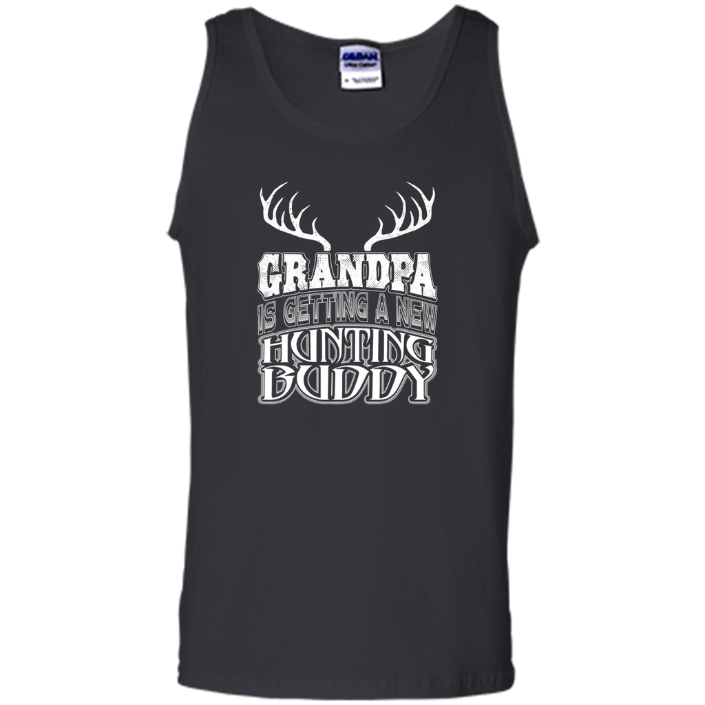 Men's Grandpa Grandson or Granddaughter Hunting T Shirt