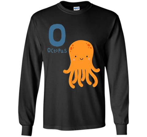 Alphabet Animals Octopus T-Shirt
