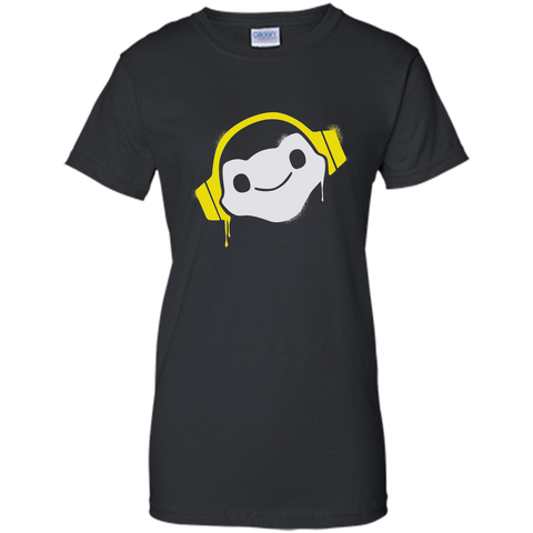 Overwatch Lucio Headphones Spray Tee Shirt