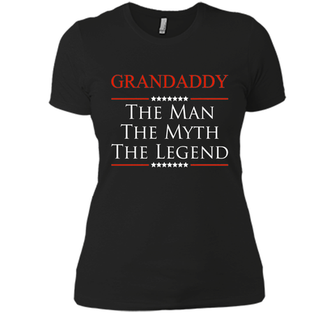 Men's Grandaddy The Man The Myth The Legend V2 Fathers Day T shirt