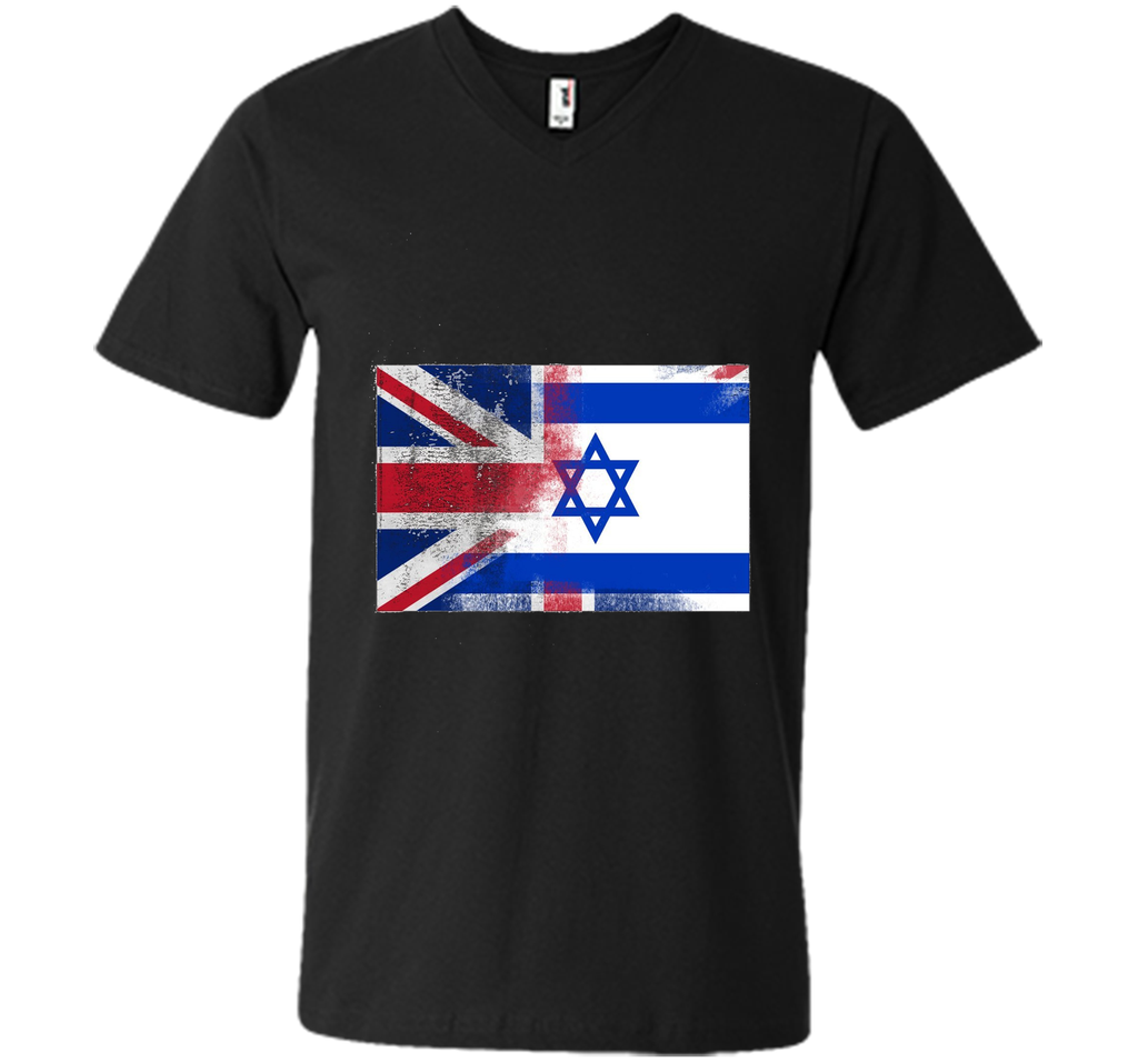 British Israeli Half Israel Half UK Flag Shirt