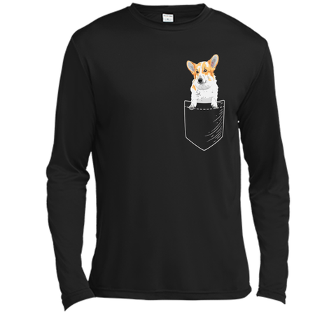 Corgi in Pocket Shirt