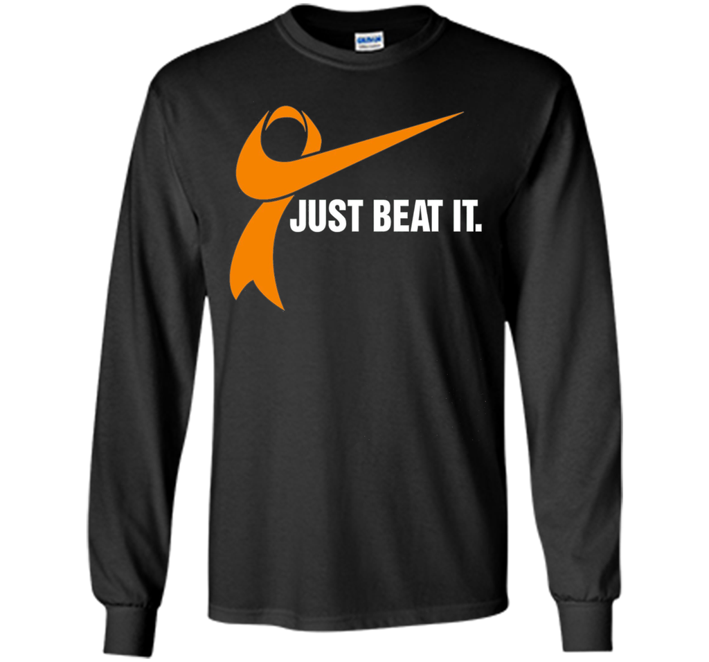 Just Beat It Orange Awareness Ribbon Shirt