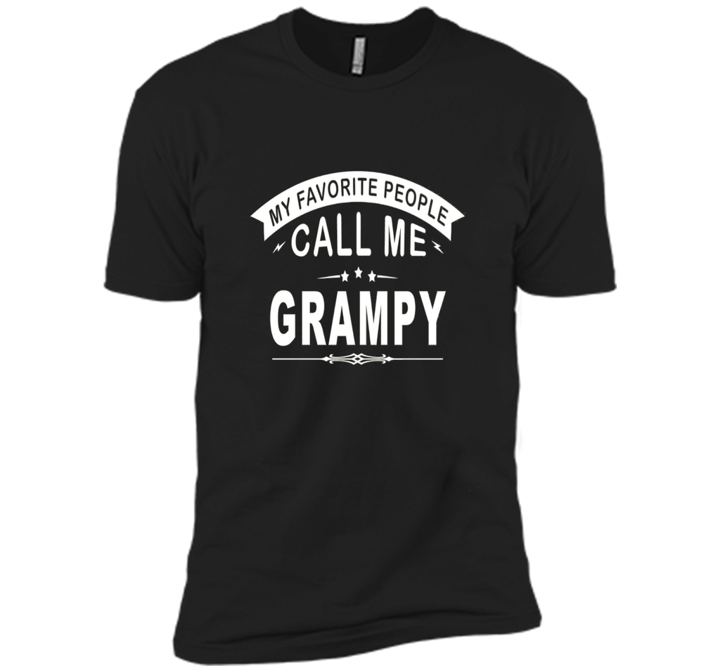 My Favorite People Call Me Grampy Grandpa Men T-Shirt