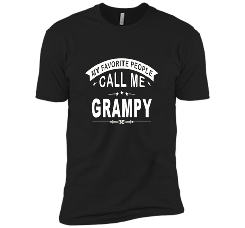 My Favorite People Call Me Grampy Grandpa Men T-Shirt