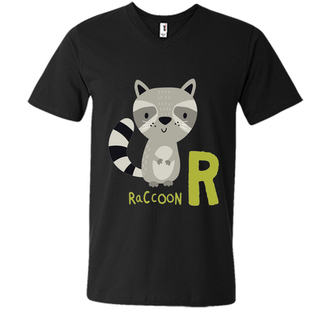 Alphabet Animals Raccoon T-Shirt