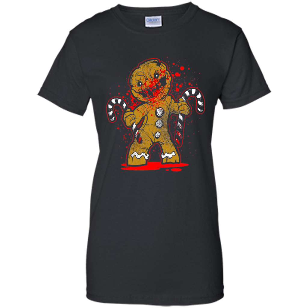 Scary Zombie Gingerbread Man T-shirt