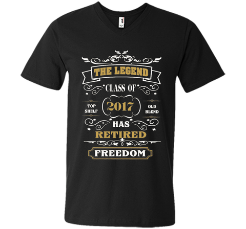 Retired 2017 Shirt: Funny Retirement Gift T-Shirt