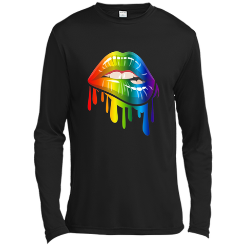 Lgbt Gay Homosexual Lesbian Rainbow Lips Pride T-Shirt