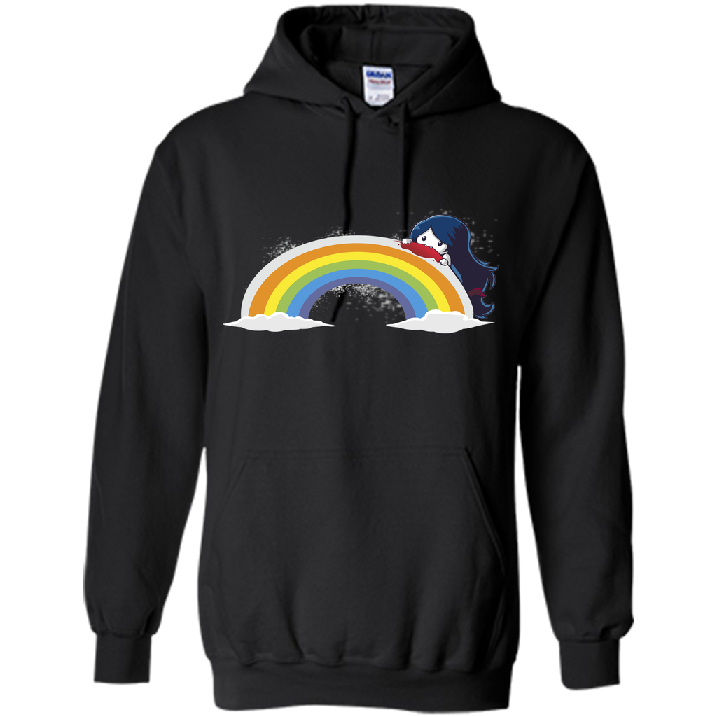 marceline-rainbown and girl
